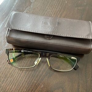 HUGO BOSS glasses frames w/case